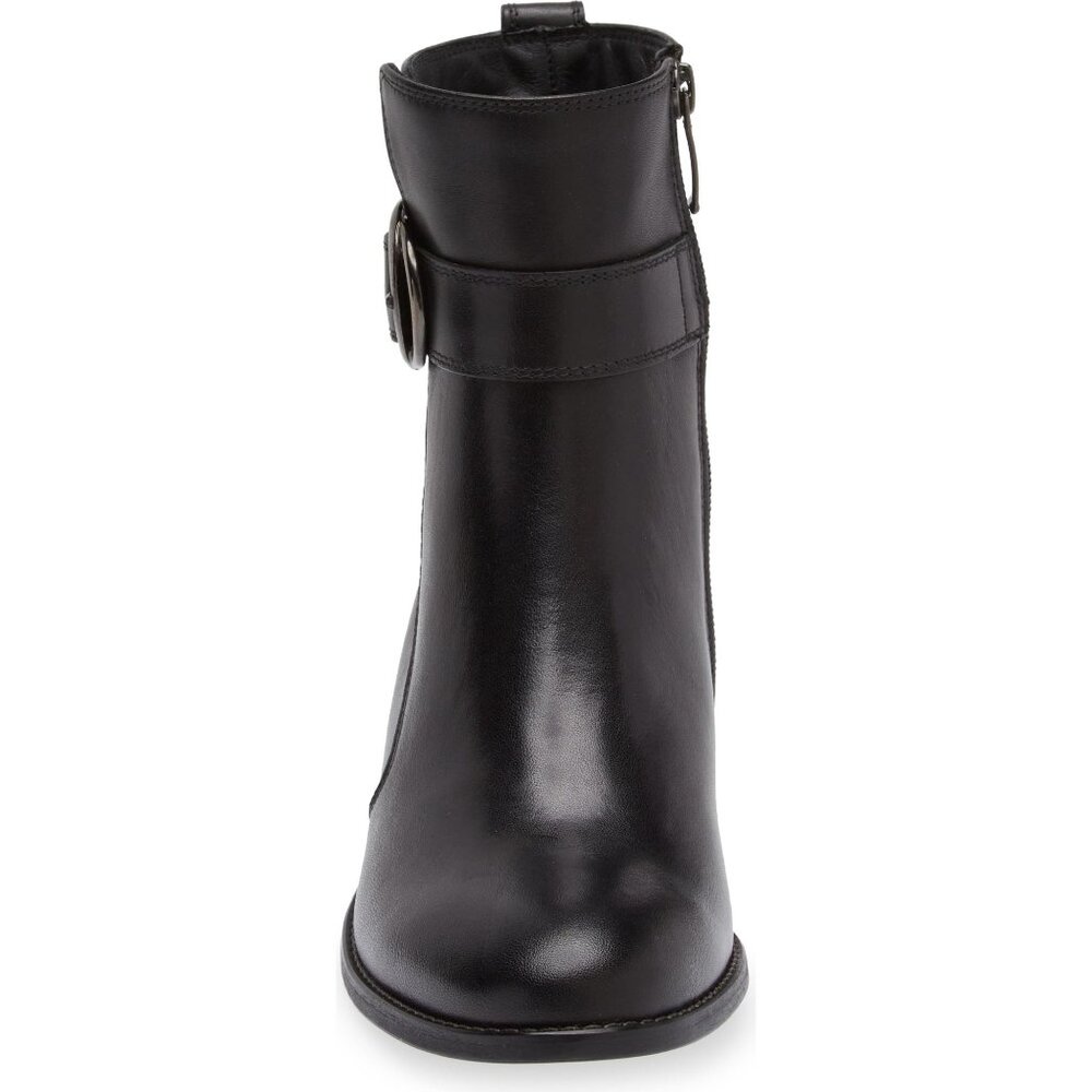 🆕PAUL GREEN Vanessa Block Heel Ankle Bootie Boot 8 Black - Picture 6 of 16